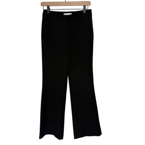 KiraGrace Women Black Wide Leg Flare Dress Pants Trousers Size XS Made in Turkey